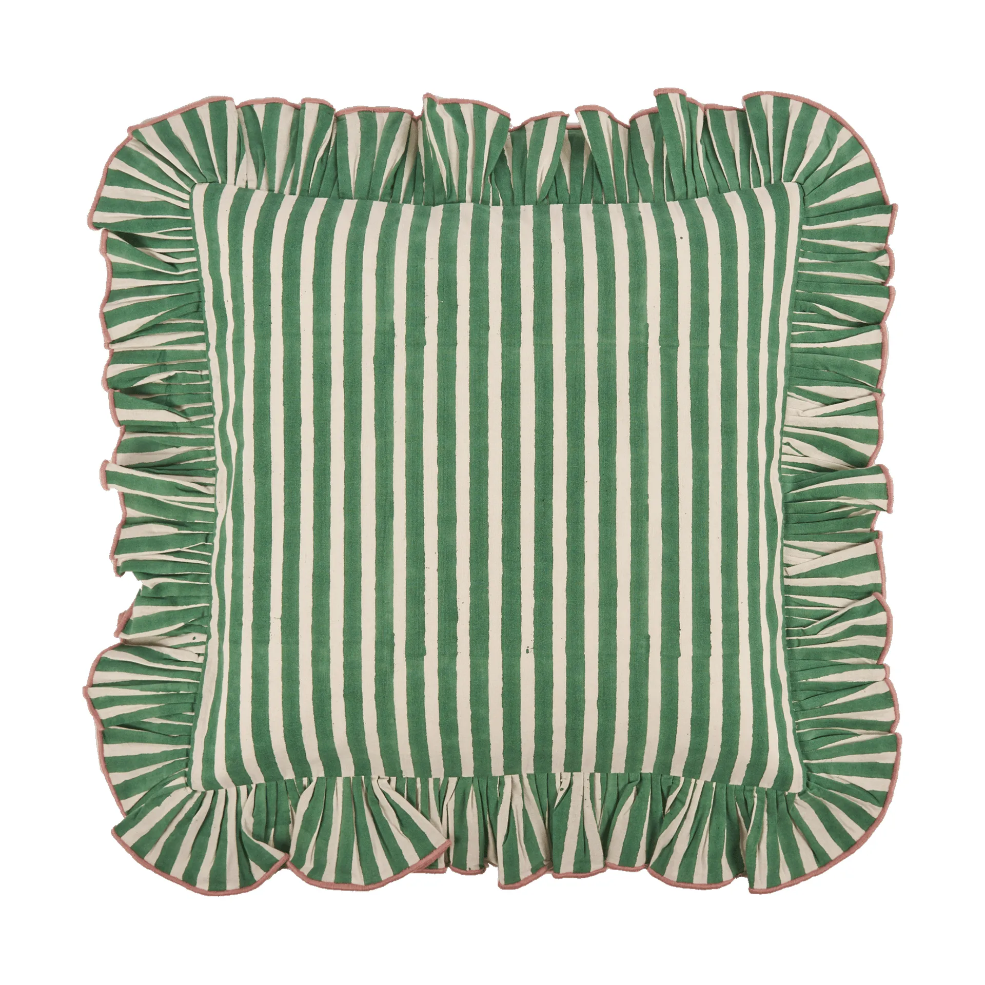 Devon putetrekk, Green, 40x40 cm Pick a Poppy