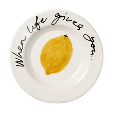 Lemon tapastallerken - Yellow, 15 cm - Pick a Poppy