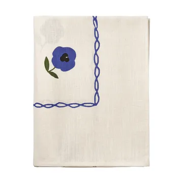 Madelen Möllard Pansy duk - Blue 250x150 cm - Pick a Poppy