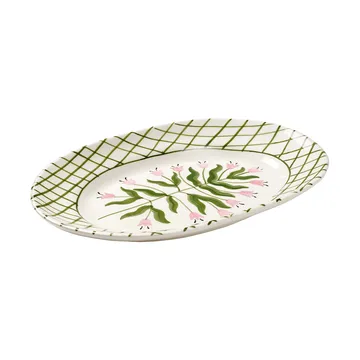 Madelen Möllard Tulip serveringsfat - Green, 38,5 cm - Pick a Poppy