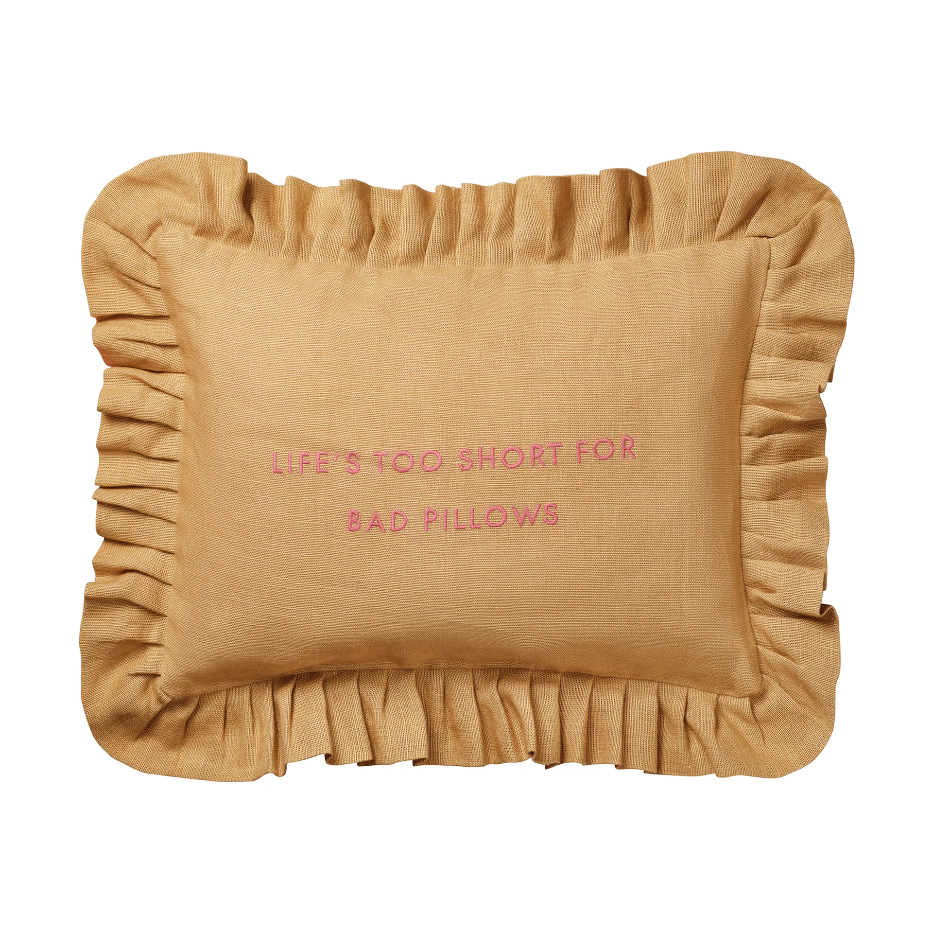 Quote putetrekk, Harvest yellow, 30x40 cm Pick a Poppy