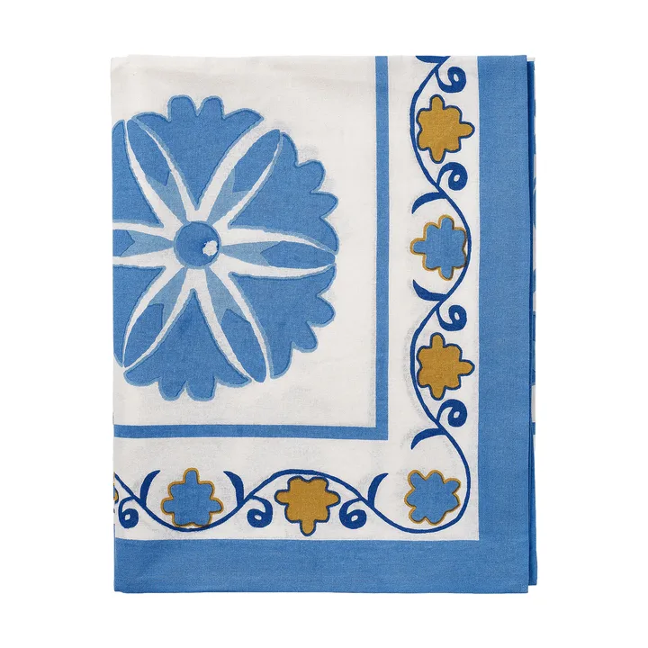 Suzani duk - Blue, 250x150 cm - Pick a Poppy