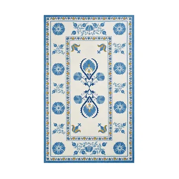 Suzani duk - Blue, 350x150 cm - Pick a Poppy