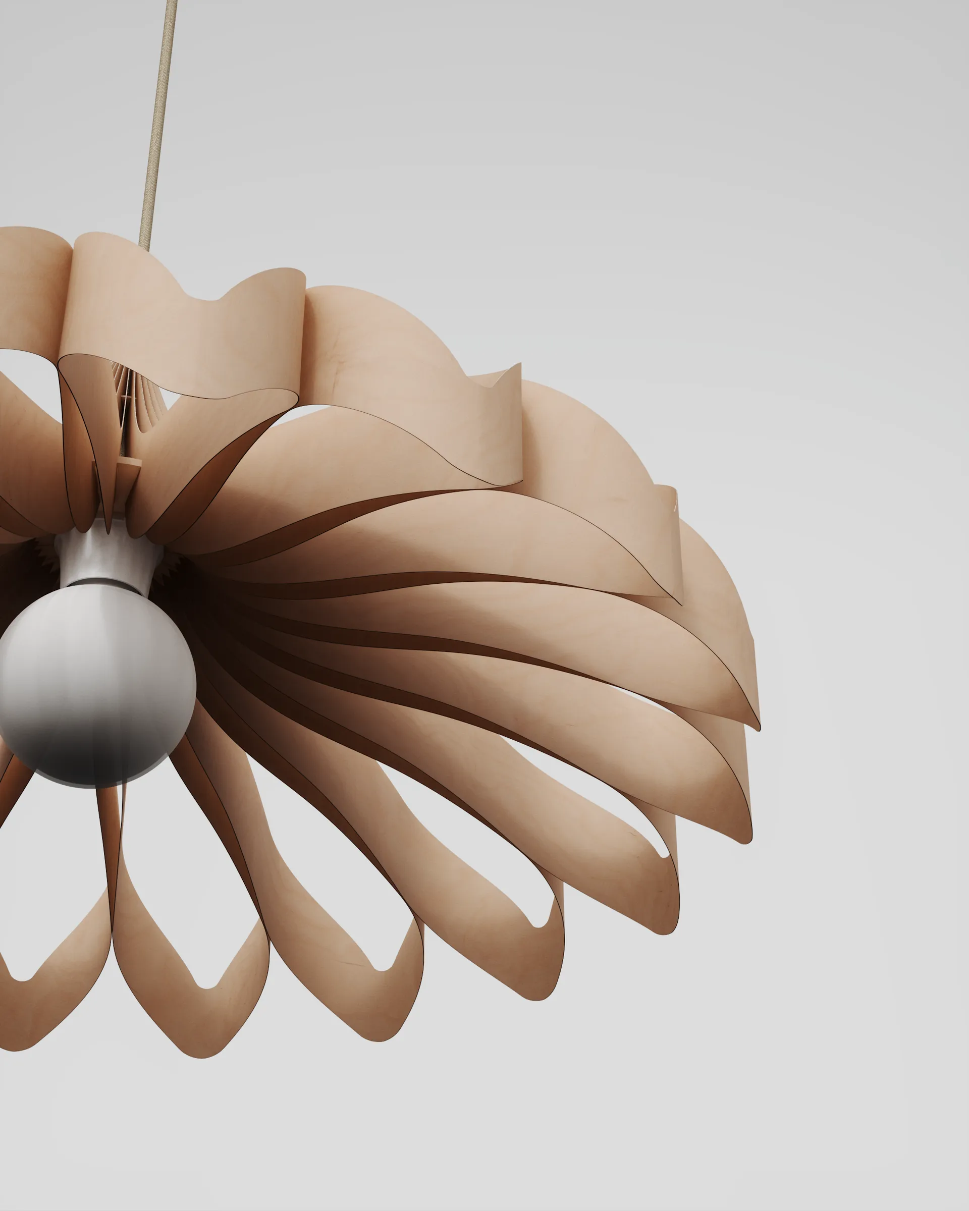 Daisy pendel, Bjørk large Pilke