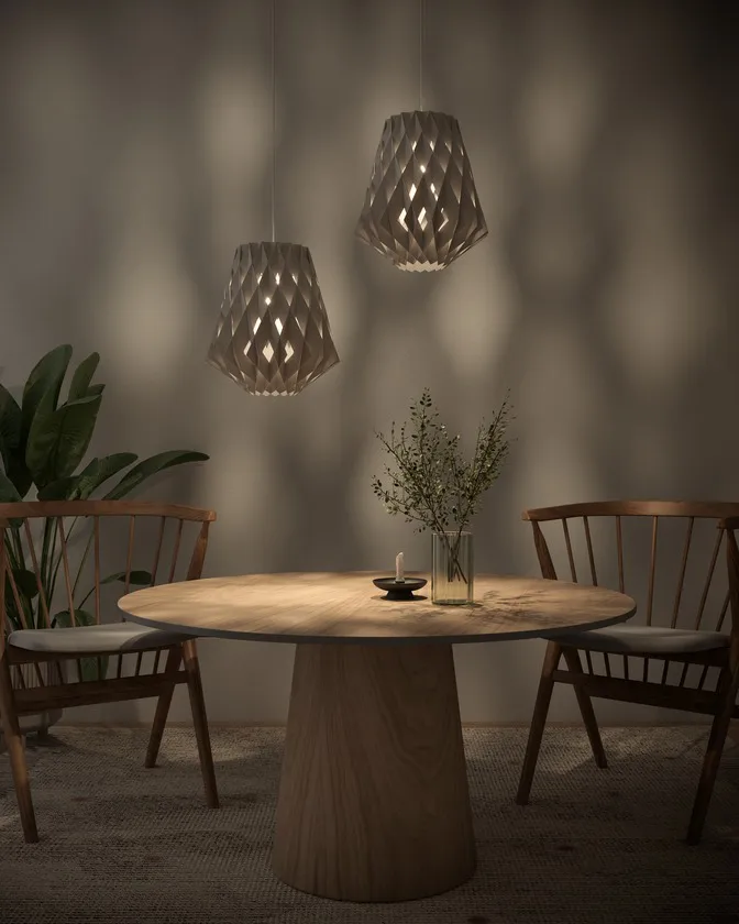 Pilke Signature pendel Ø28 cm, Hvit Pilke