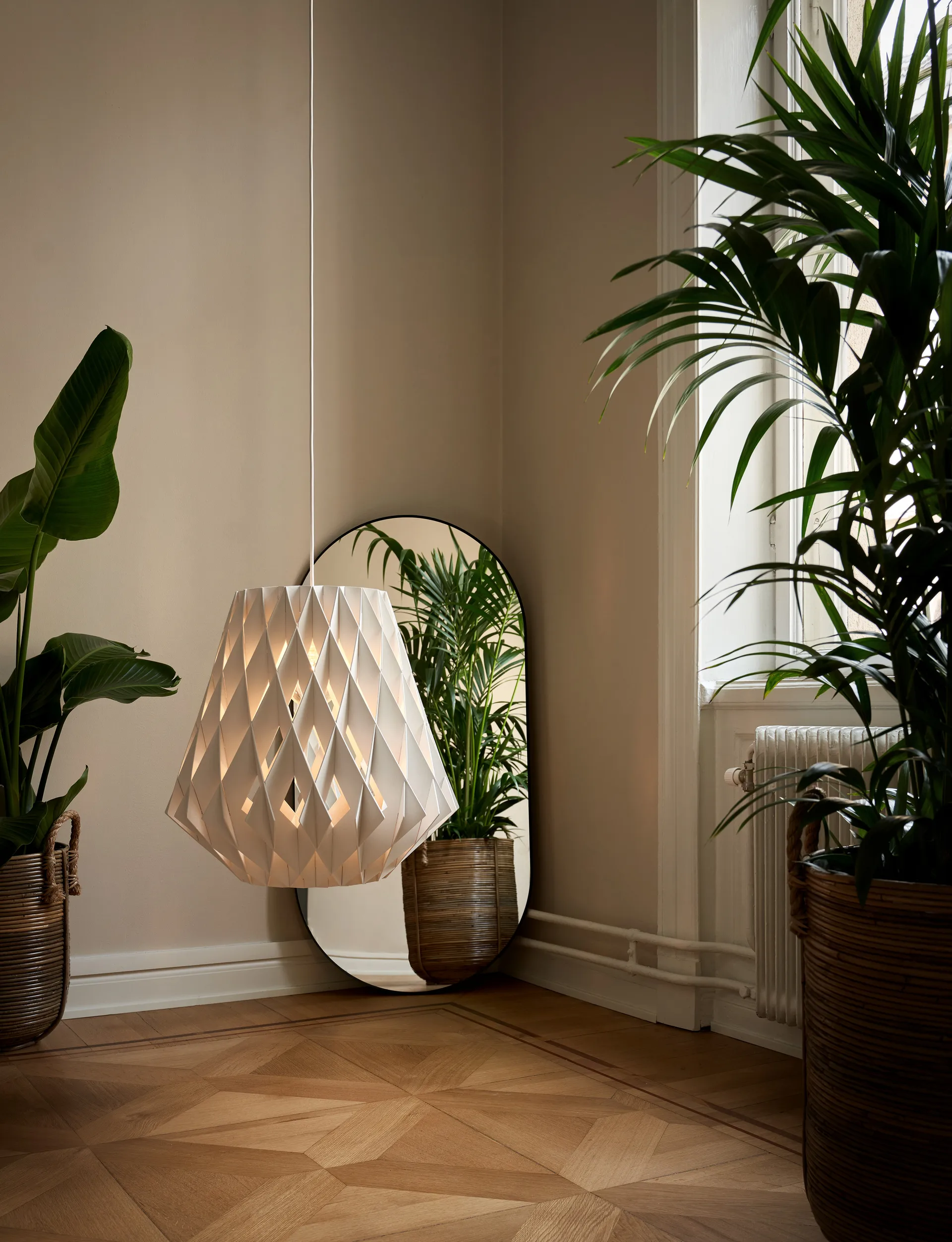 Pilke Signature pendel Ø 50 cm, Hvit Pilke