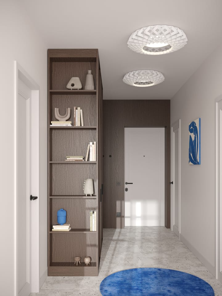 Pilke Signature plafond Ø65 cm, Hvit Pilke