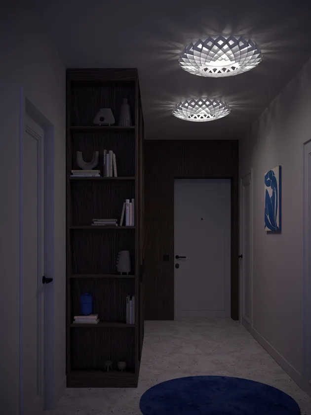 Pilke Signature plafond Ø65 cm, Hvit Pilke