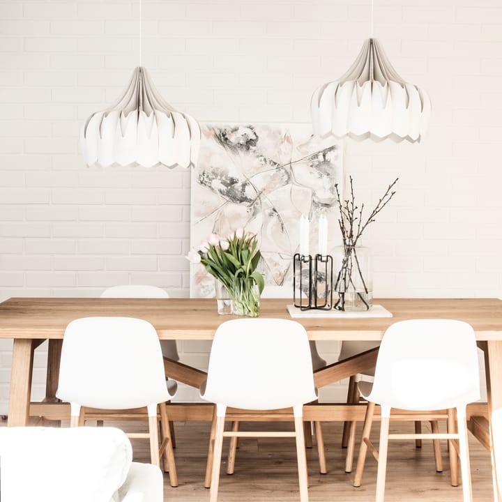 Pioni pendel L Ø52 cm, Hvit Pilke
