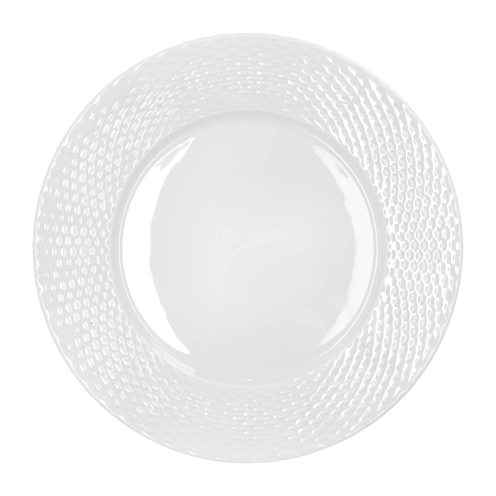 Basket tallerken Ø 28 cm, Hvit Pillivuyt
