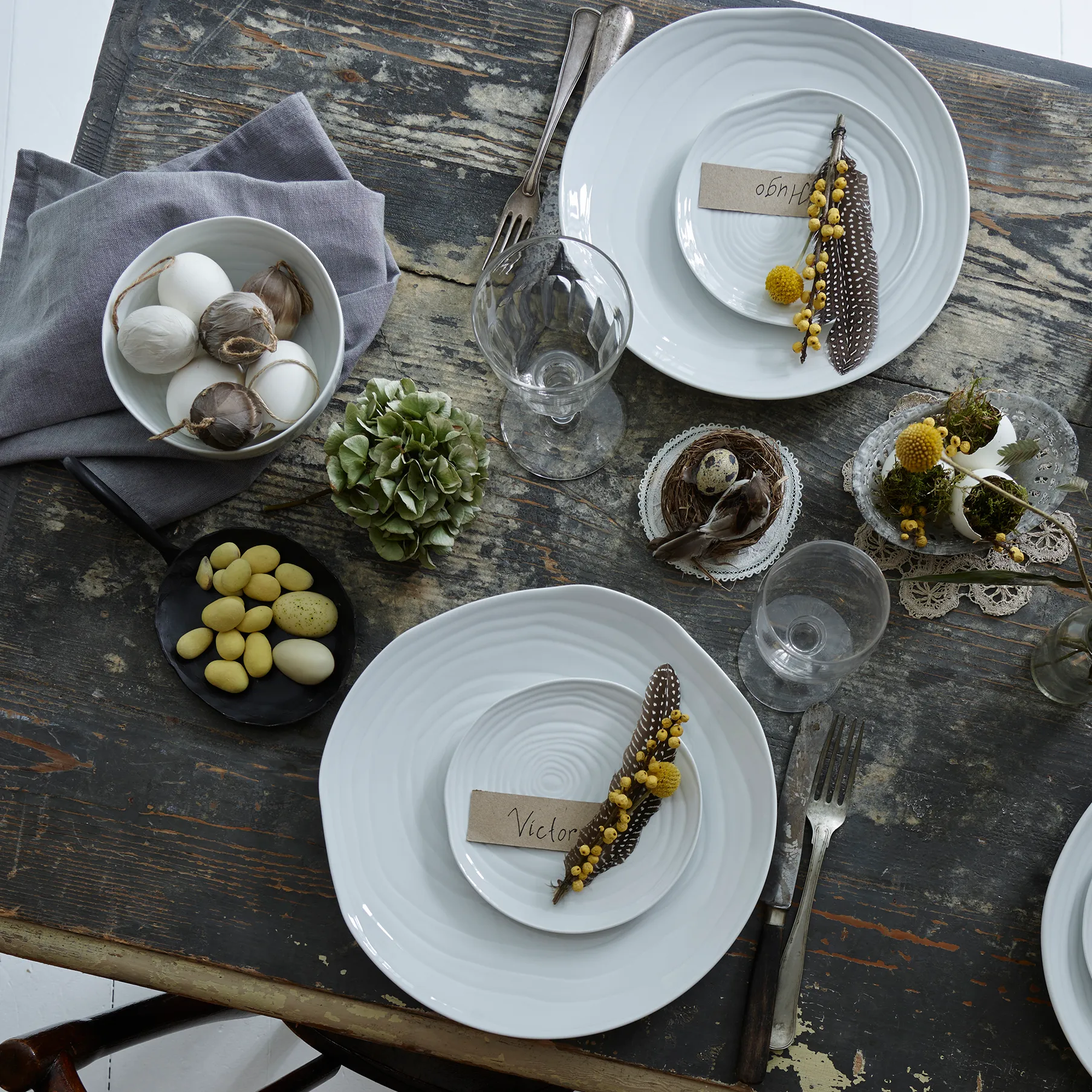 Boulogne tallerken 28 cm, Hvit Pillivuyt