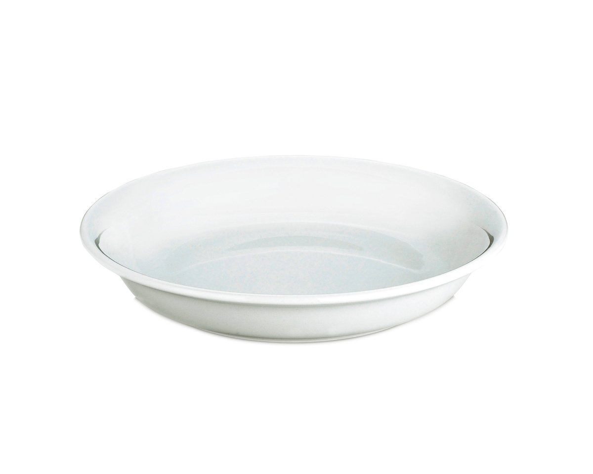 Pillivuyt Bourges tallerken dyp hvit 21 cm | Skandinavisk Design | Dype tallerkener | Hvit
