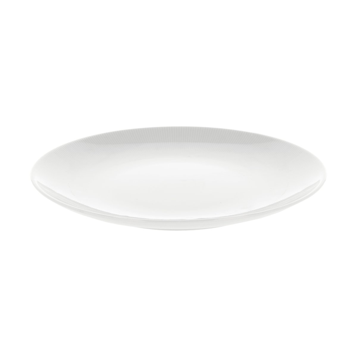 Pillivuyt Eventail flat tallerken Ø26,5 cm Hvit