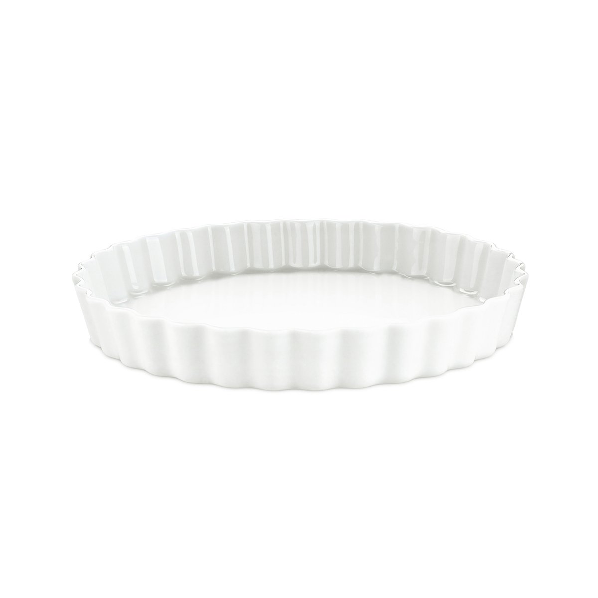 Pillivuyt paiform rund hvit Ø 24 cm | Skandinavisk Design | Paiformer | Hvit