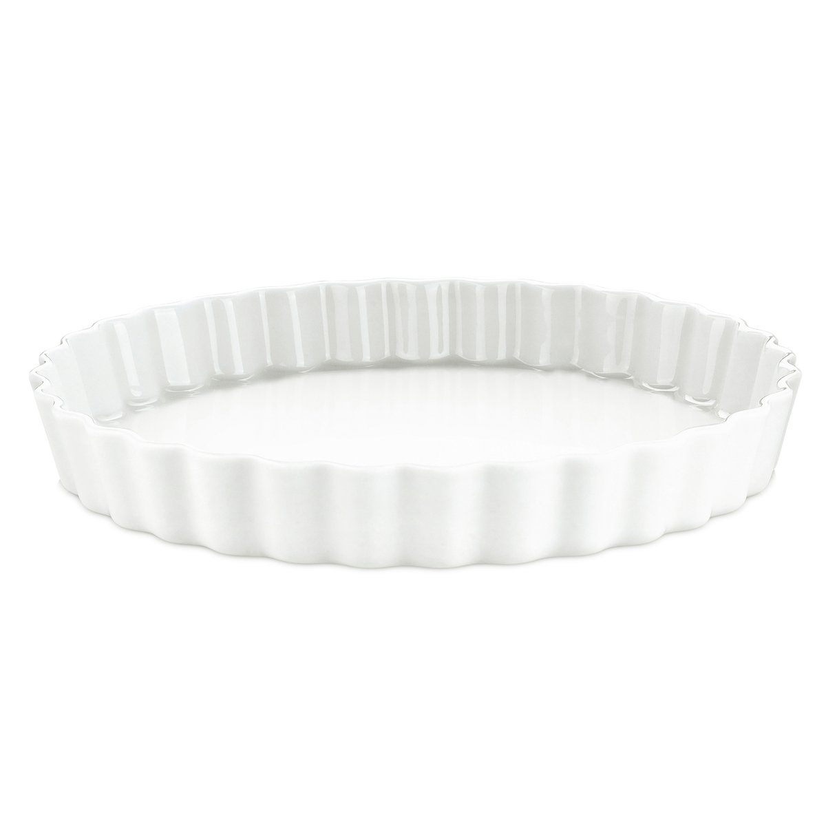 Pillivuyt paiform rund hvit Ø 29 cm | Skandinavisk Design | Paiformer | Hvit