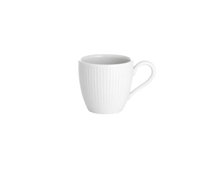 Pillivuyt Plissé espressokopp 9 cl - Hvit - Pillivuyt