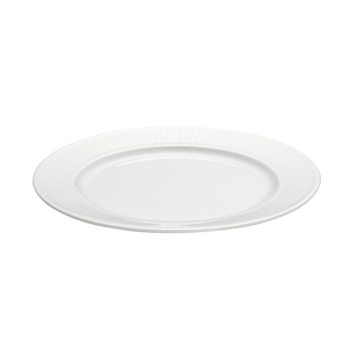 Plissé tallerken Ø 20 cm - Hvit - Pillivuyt