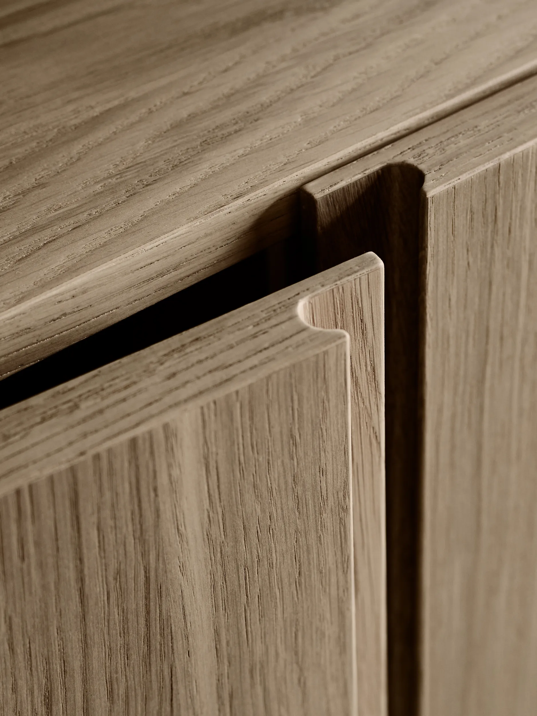 Pira G2 hyllesystem F C A White/Oak 256–264 cm Pira