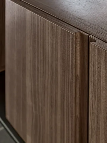 Pira G2 hyllesystem W A Black/Walnut - Pira