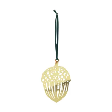 Acorn julepynt - Gull - Pluto Design