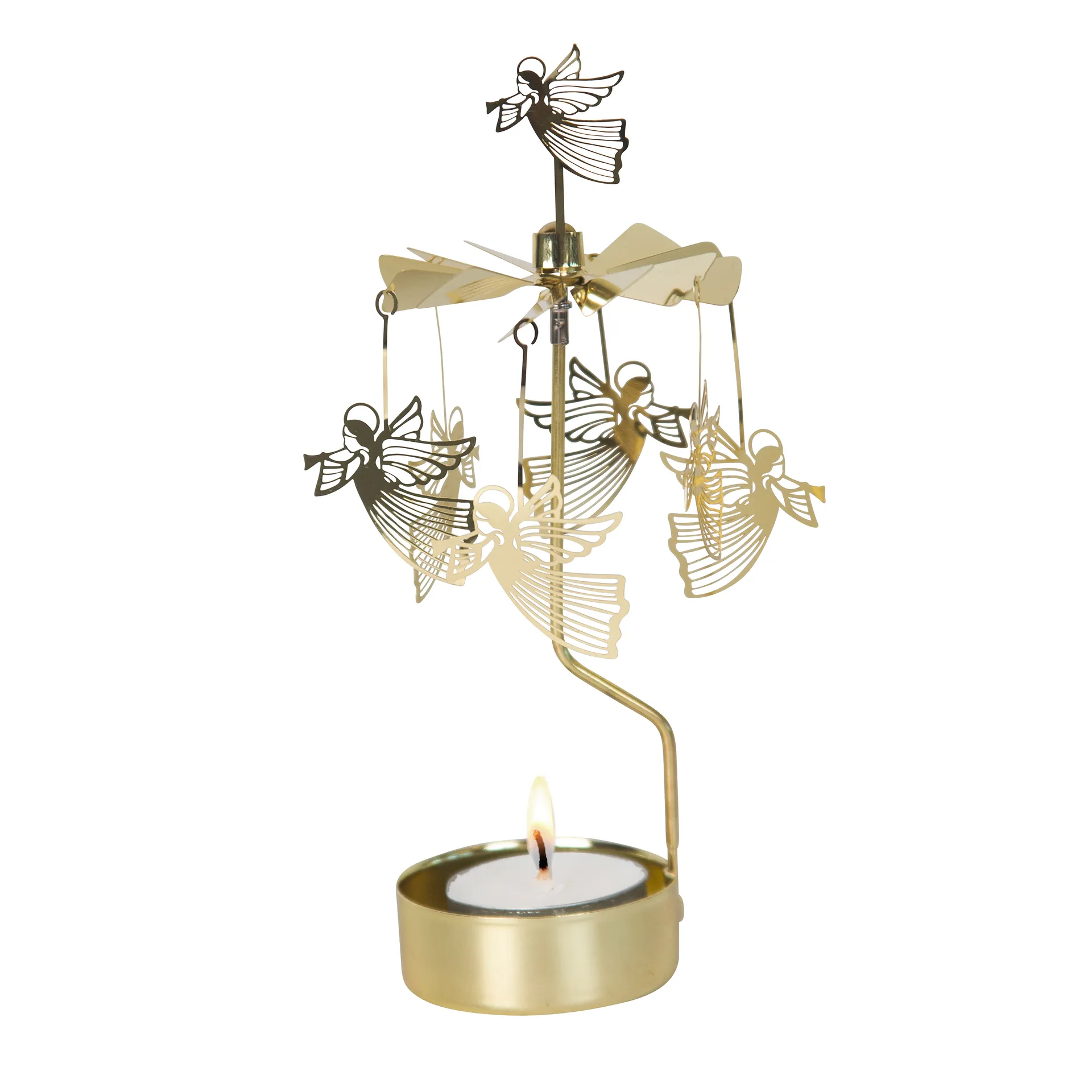 Änglaspel flyvende engel, Gull Pluto Design