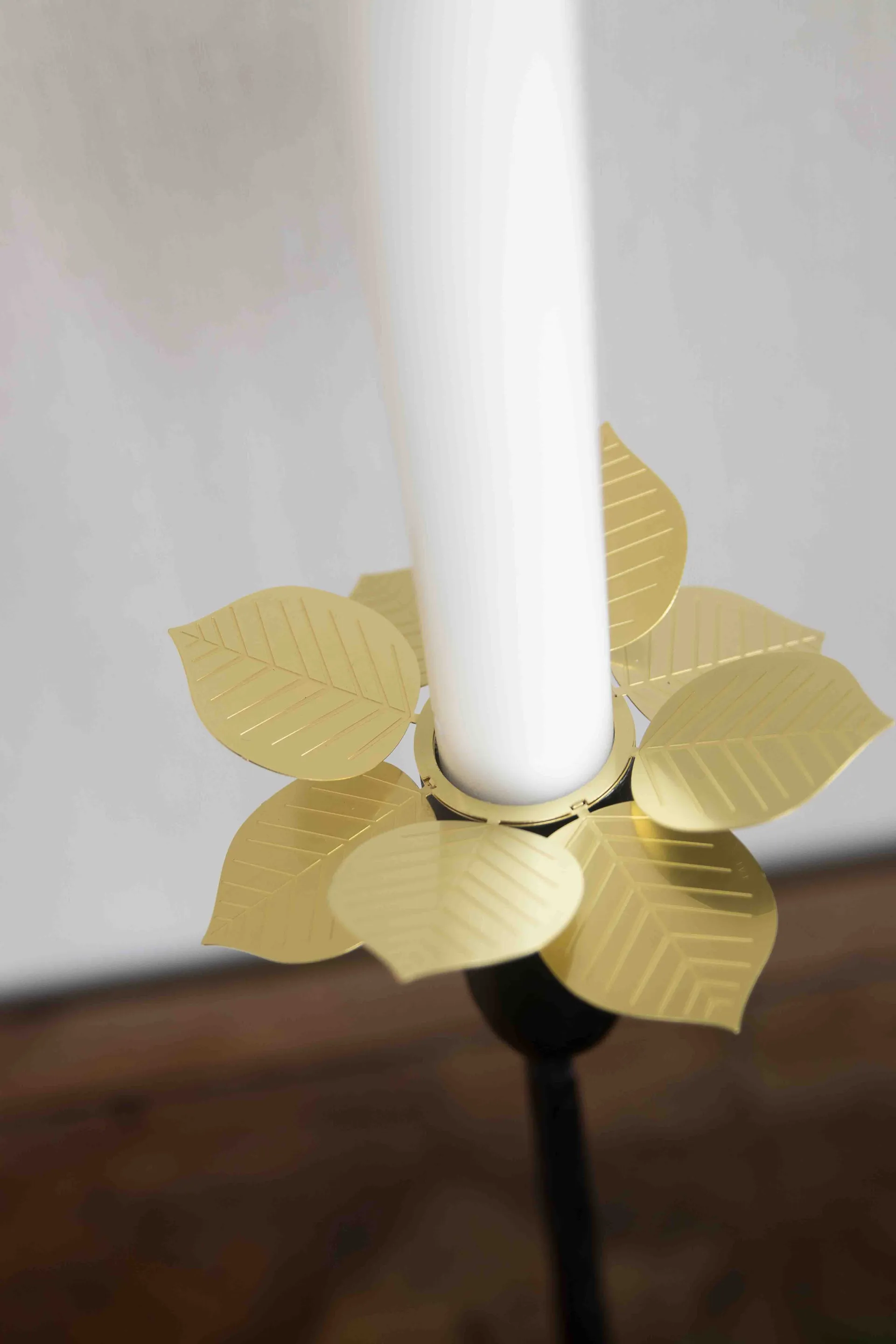 Berså lysestakemansjett Ø9,5 cm, Messing Pluto Design