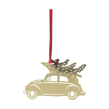 Christmas car juletreanheng - Gull - Pluto Design