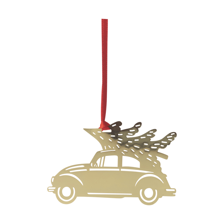Christmas car juletreanheng, Gull Pluto Design