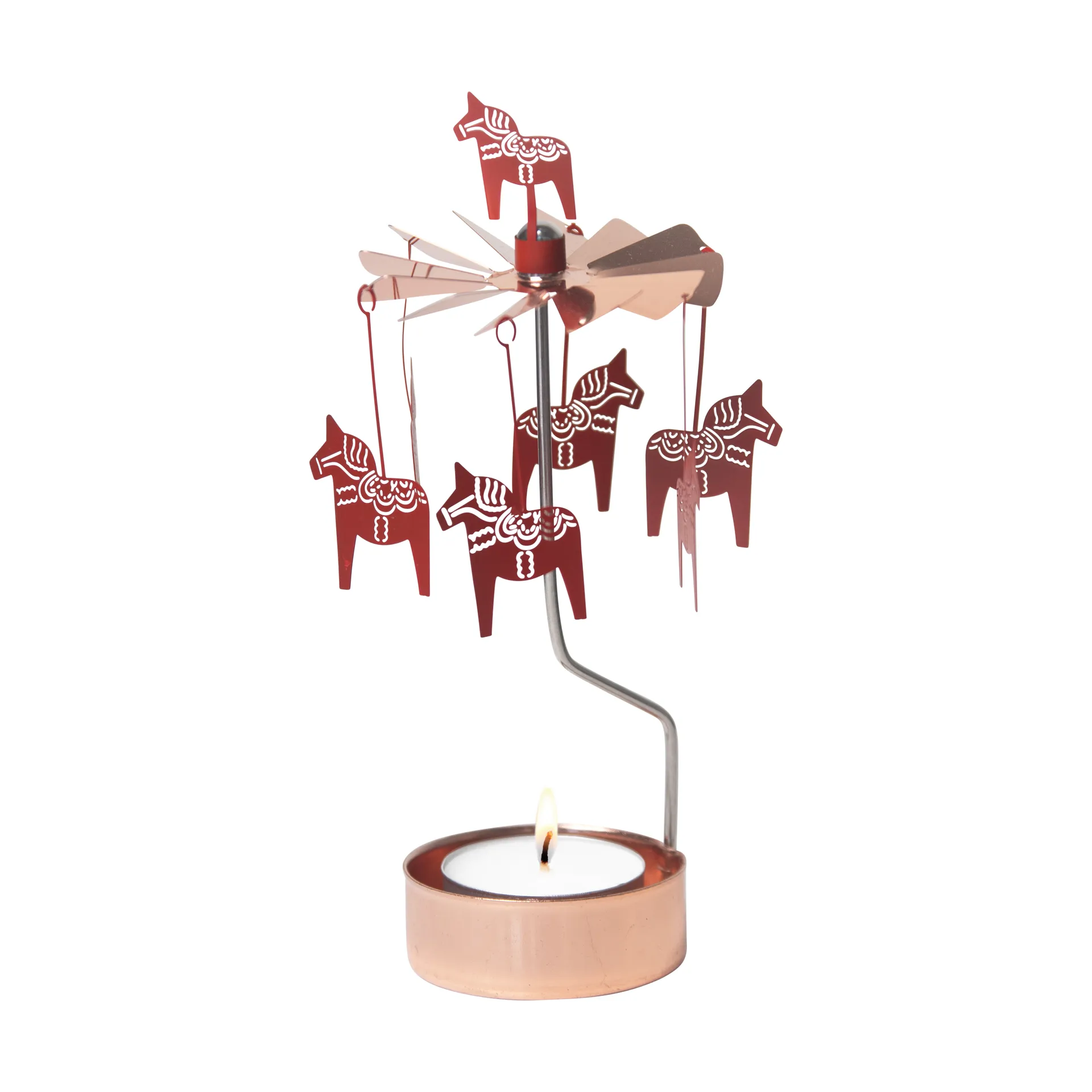 Dalahäst englespill, Kobber-rød Pluto Design