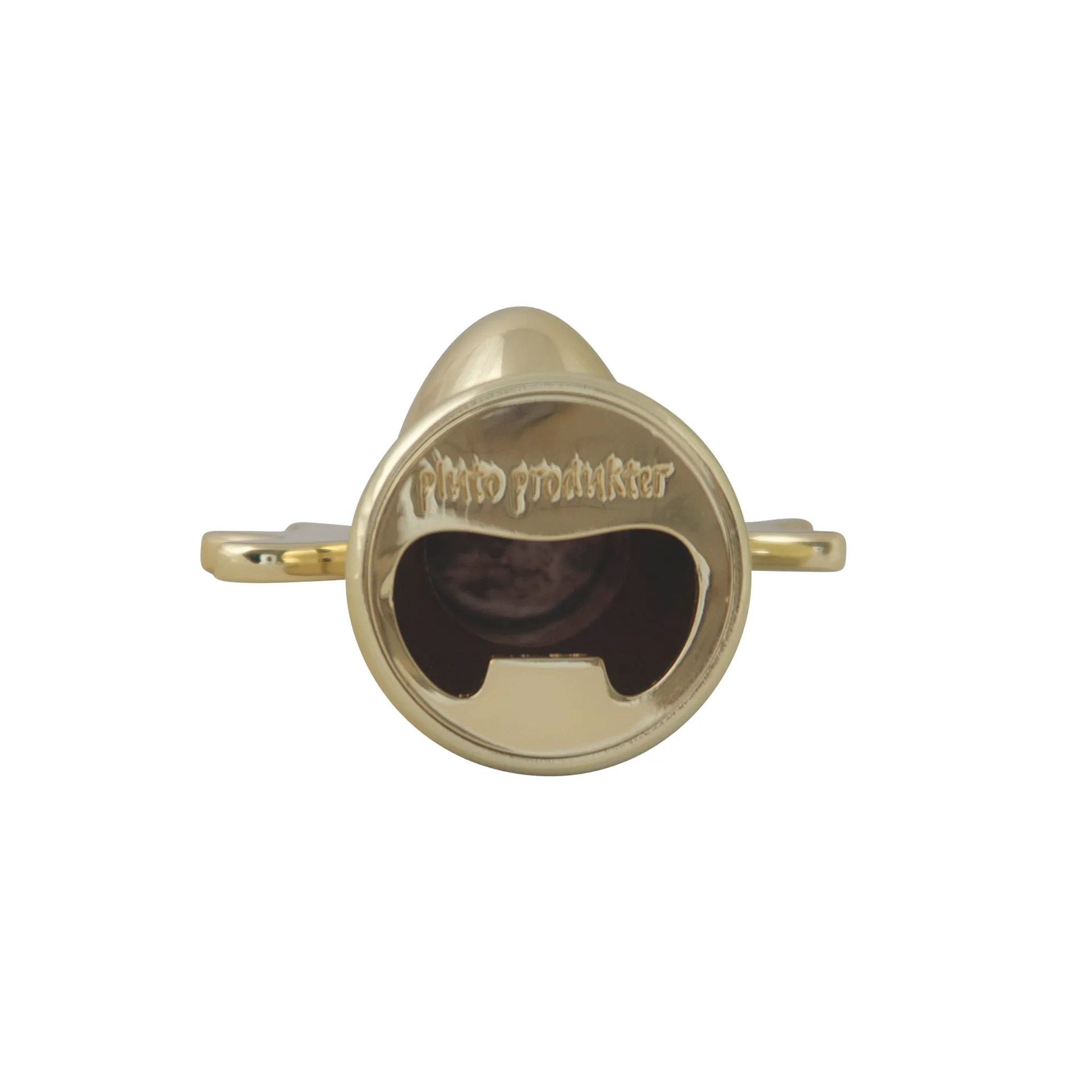 Flaskeåpner elg, Gull Pluto Design