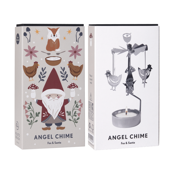 Fox & Santa englespill, Sølv Pluto Design