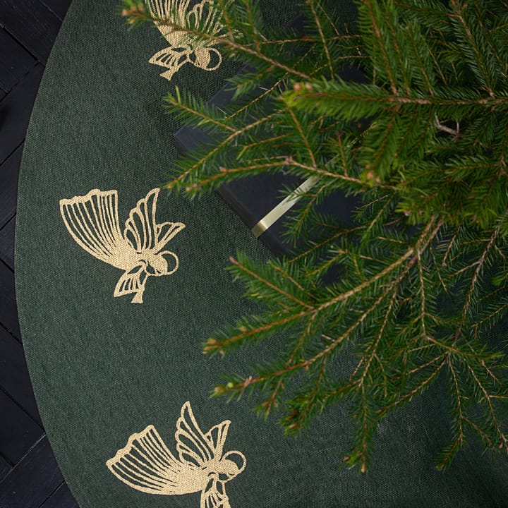 Juletregulvteppe flyvende engel - Grønn - Pluto Design
