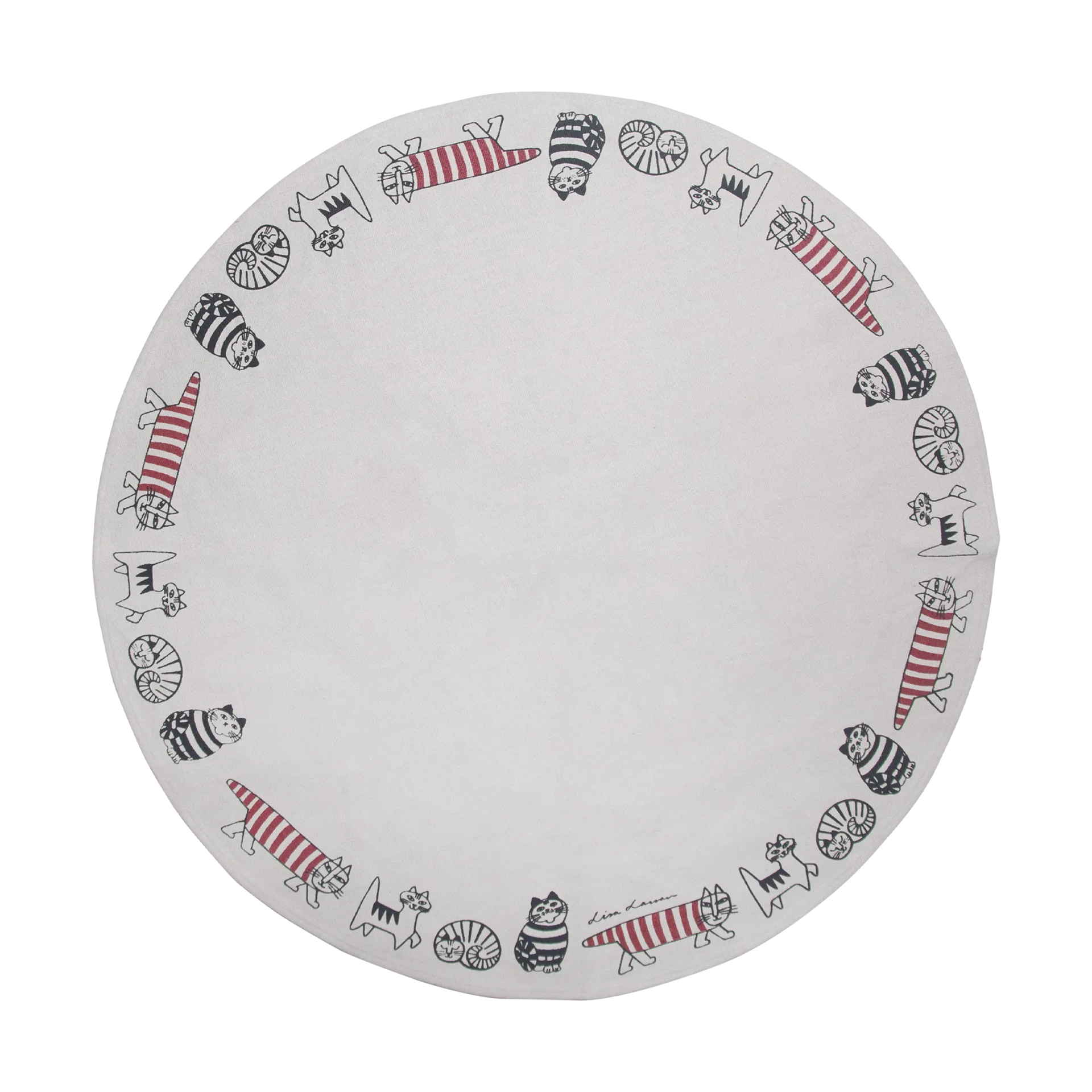 Lisa Larson juletrematte Ø105,6 cm, Beige Pluto Design