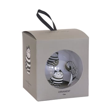 Lisa Larson katter juletrekule - White-black - Pluto Design