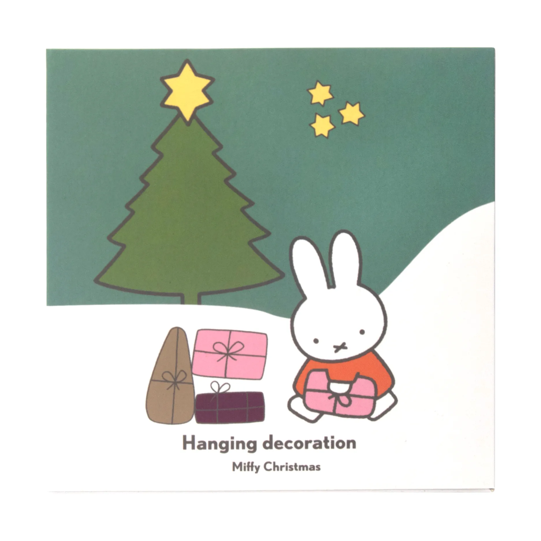 Miffy Christmas dekorasjonsheng, Gull Pluto Design
