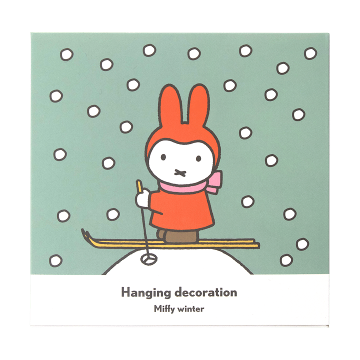 Miffy Winter dekorasjonsheng, Sølv Pluto Design