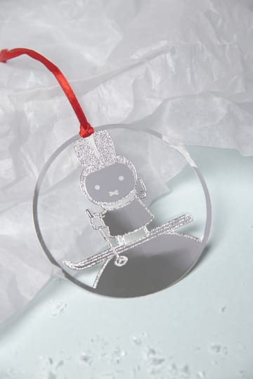 Miffy Winter dekorasjonsheng - Sølv - Pluto Design