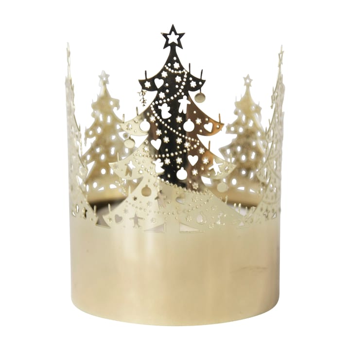 Mini lyslykt Ø 4,5 cm - Juletre - Pluto Design