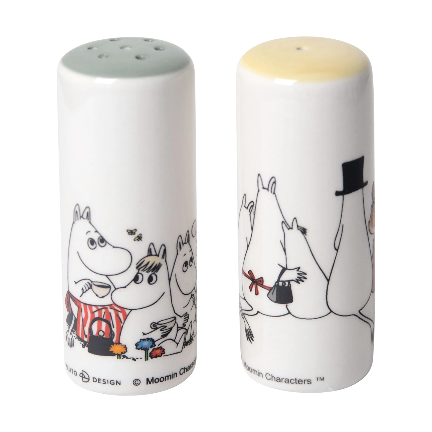 Moomin Love salt & pepperkar, Hvit-multi Pluto Design