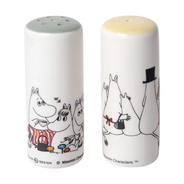 Moomin Love salt & pepperkar - Hvit-multi - Pluto Design