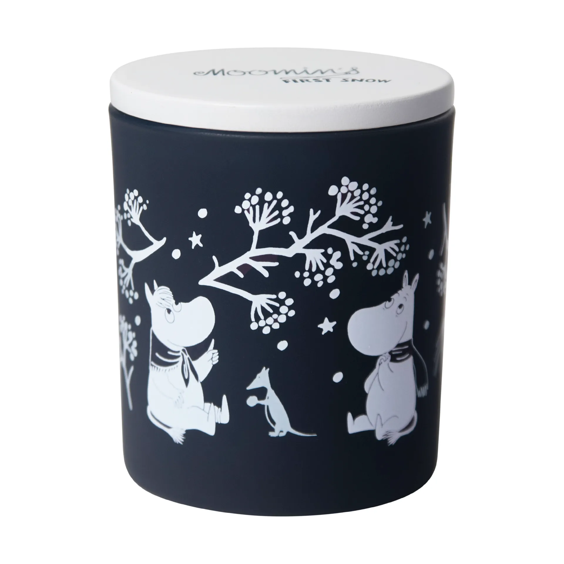 Mumin duftlys 40 t, Første snø Pluto Design