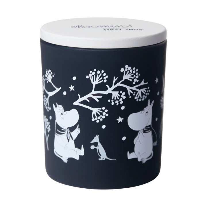 Mumin duftlys 40 t - Første snø - Pluto Design