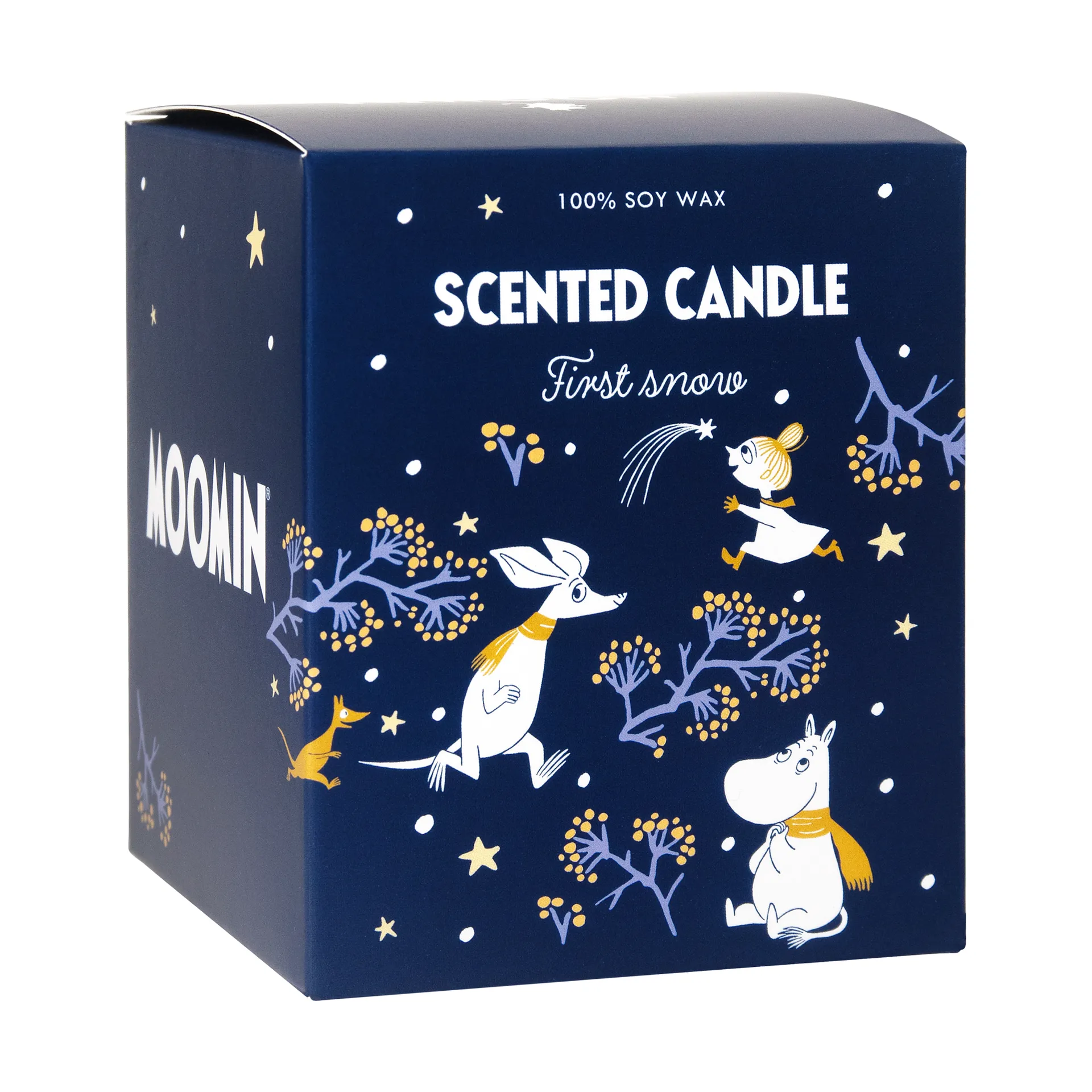 Mumin duftlys 40 t, Første snø Pluto Design