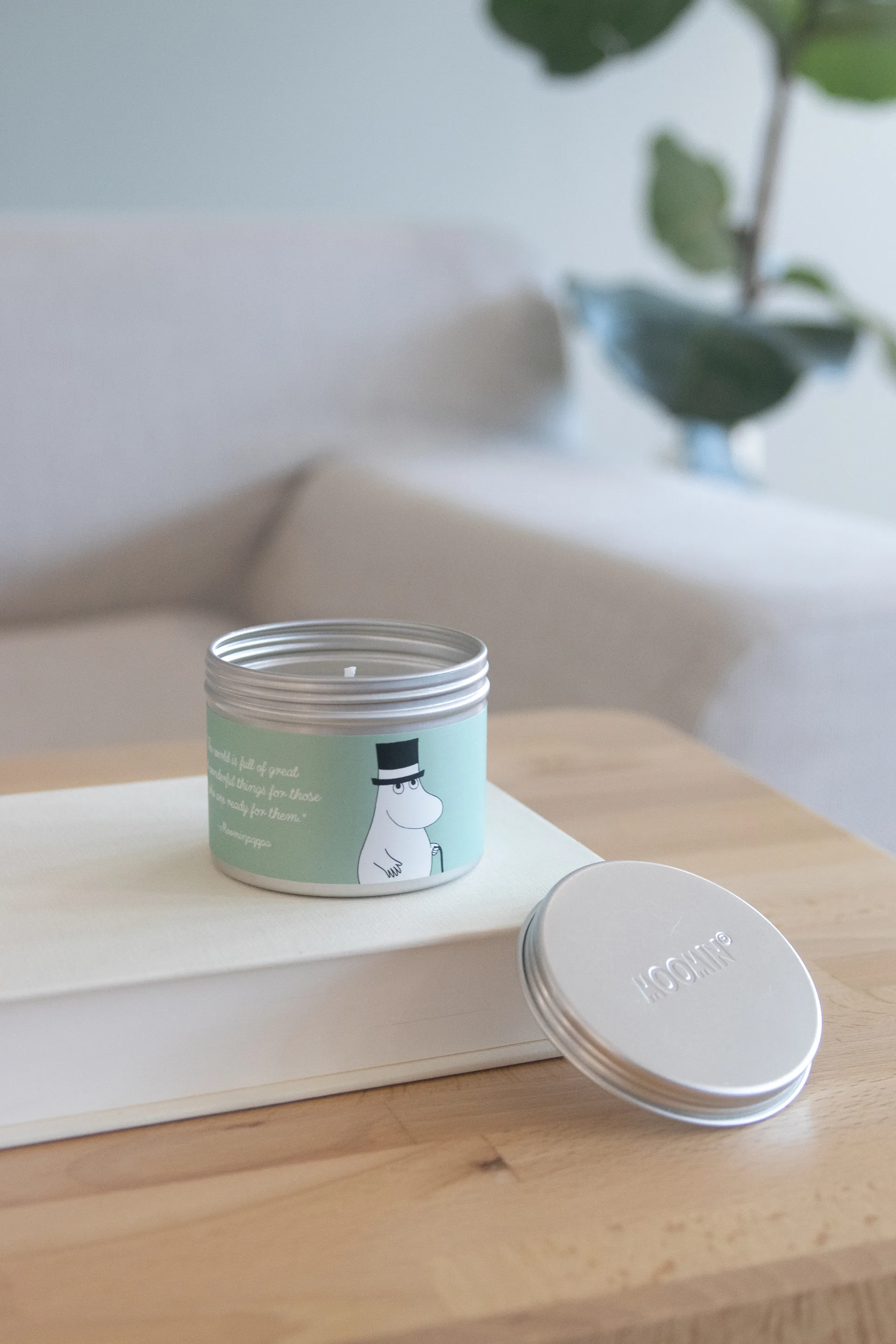 Mummi duftlys small 20h., Mummipappa Pluto Design