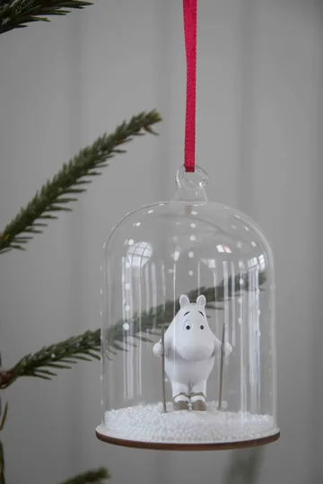 Mummi snøkule juleanheng - Mummitrollet - Pluto Design