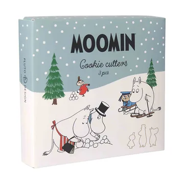 Mummi vinter pepperkakeformer 3 deler - Lille My Mummipappa, Mummitrollet - Pluto Design