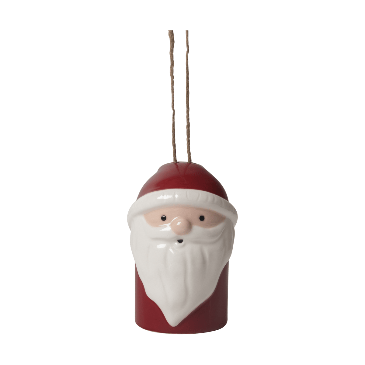 Pluto Design Nisse juletreanheng Rød-hvit