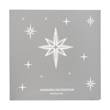 Northern Star L juleanheng - Sølv - Pluto Design