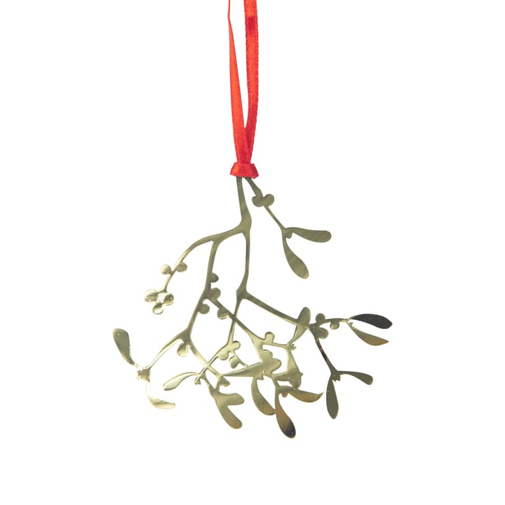 Pluto juletrepynt, metall - Misteltein, gullfarget - Pluto Design