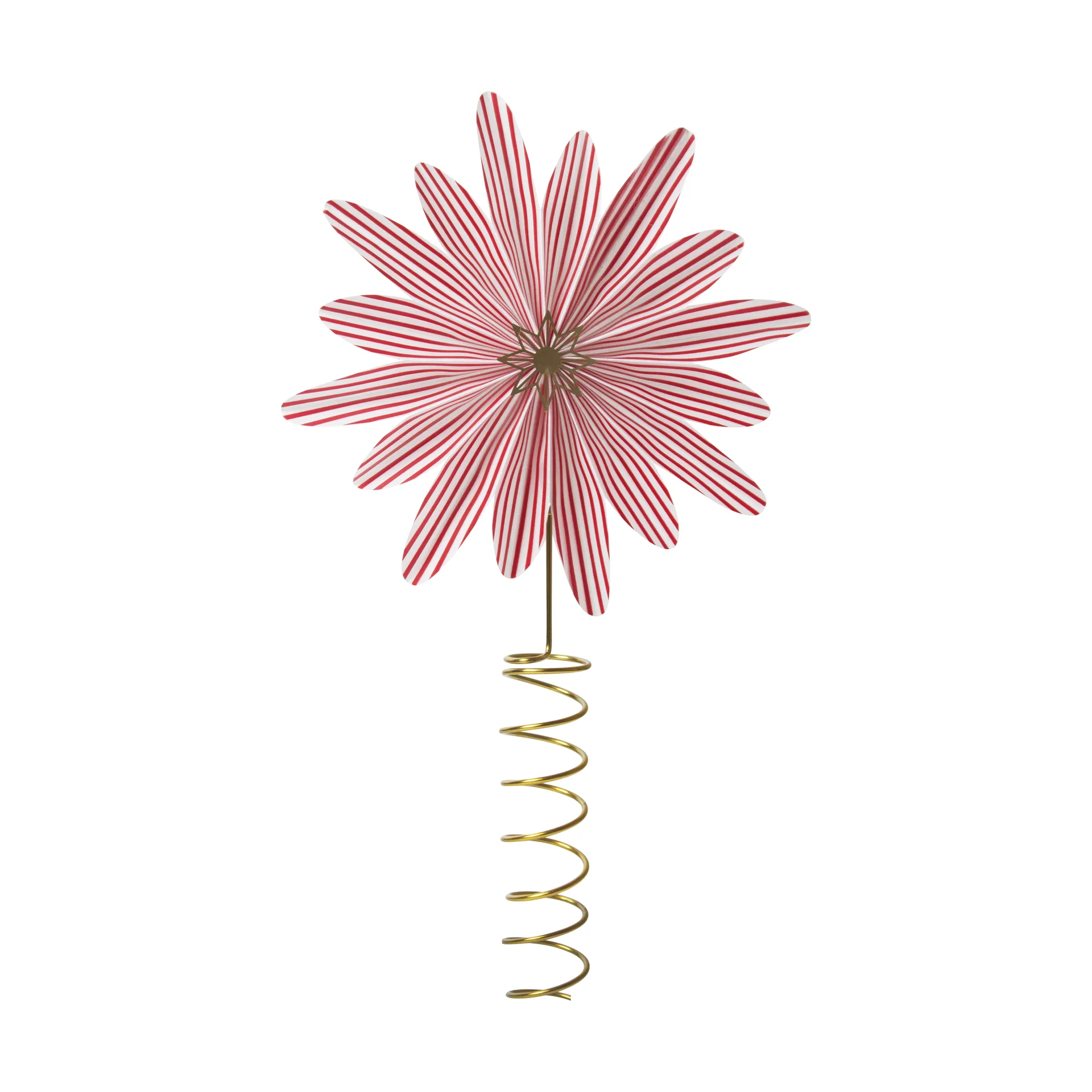 Polkagris toppstjerne, Rød-hvit Pluto Design